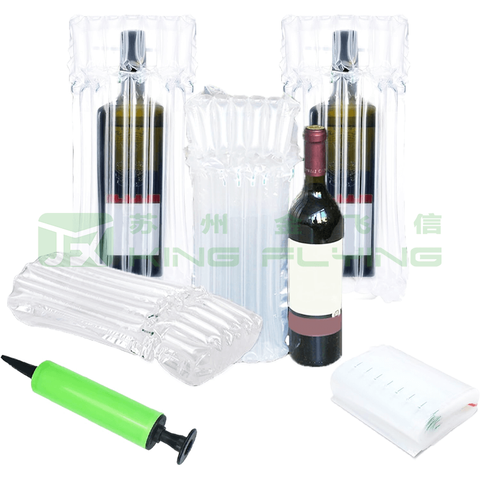 Wholesale Biodegradable Transparent Air Cushion Column Bag At Factory Price