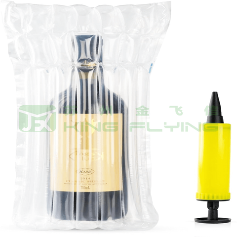 Factory Plastic Wrap Air Column Inflatable Shockproof Buffering Packaging Bag