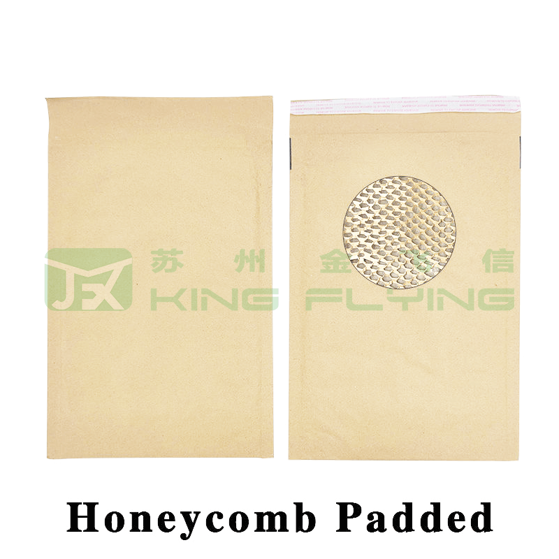 Custom Innovative Eco-Friendly Honeycomb Kraft Paper Packaging Bag