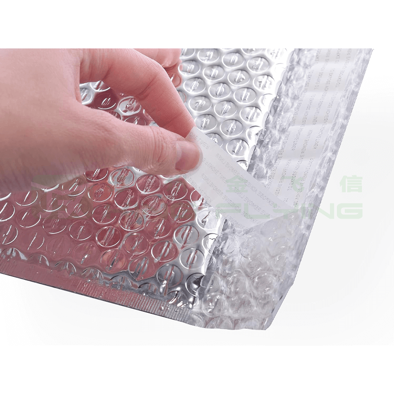 Waterproof Factory Metallic Bubble Bag For Christmas Gifts Packaging Delivery