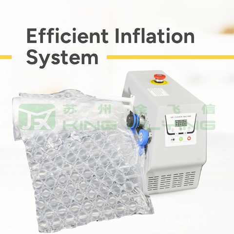 Air Bubble Film Making Air Cushion Inflator Machine