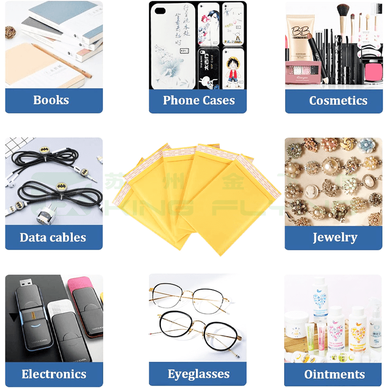 Eco-Friendly Kraft Paper Bubble Packaging Mailer For Secure Shipping