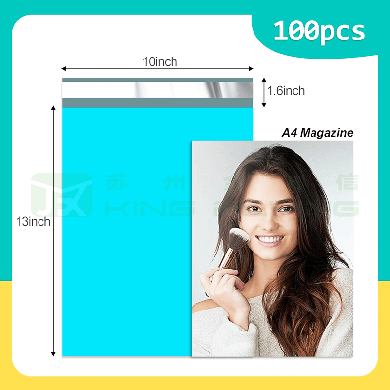 Custom Logo Clothes Courier Personalized Plastic Shipping Bag