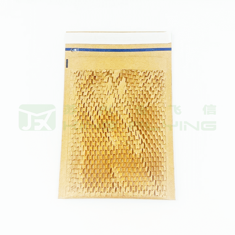 Custom Logo Design 100% Biodegradable Kraft Honeycomb Paper Bag