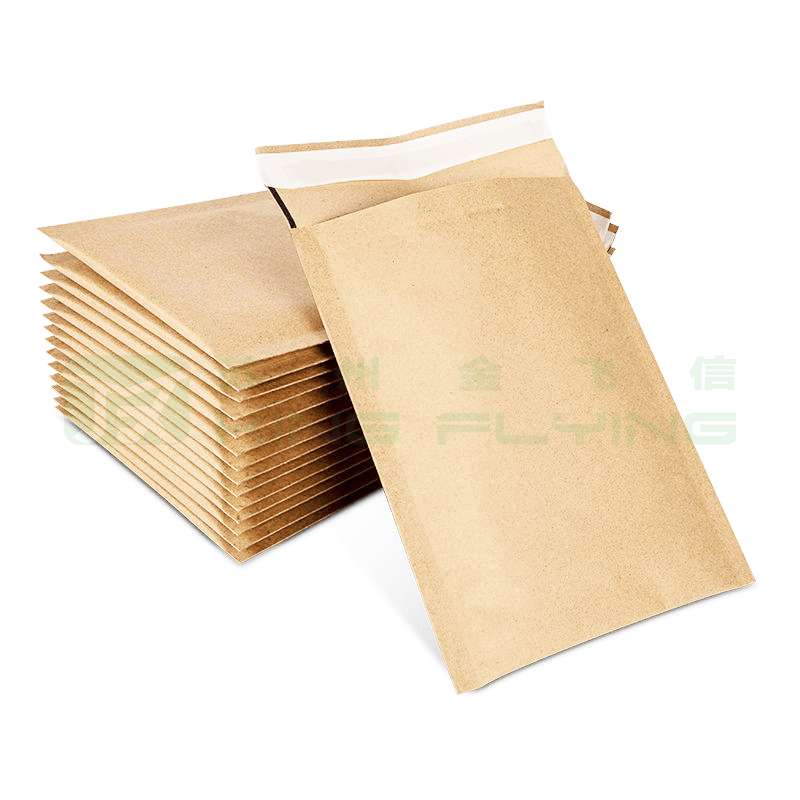 Shockproof Custom 100% Compostable Honeycomb Padded Kraft Paper Express Envelope