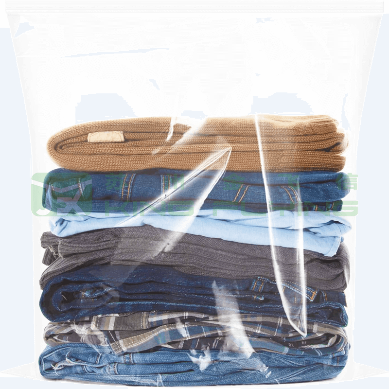 Ziplock Biodegradable Custom Logo Clear Jewelry Frosted Plastic Packaging Bag