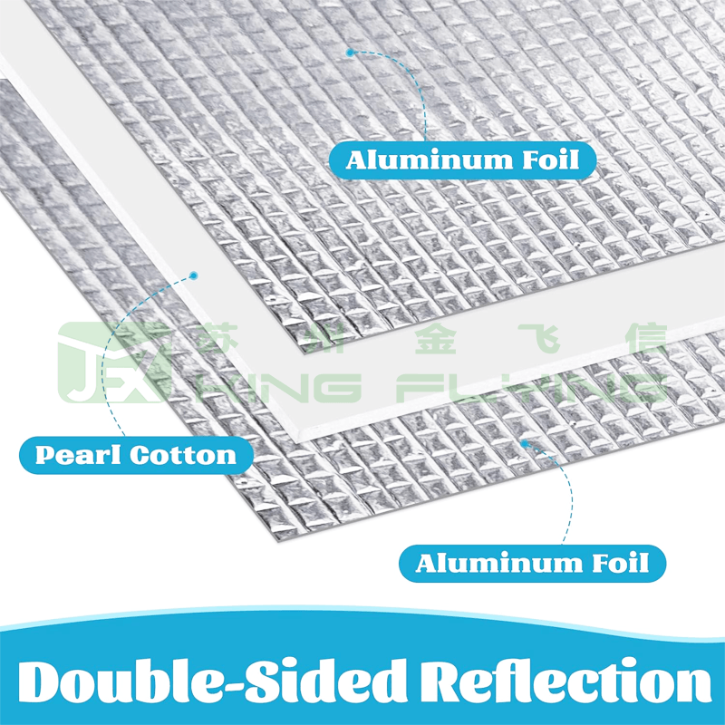 Aluminum Foil PE Foam Heat Reflective Thermal Insulation Material