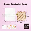 Compostable Soft Packaging Glassine Paper Bag For Clothes