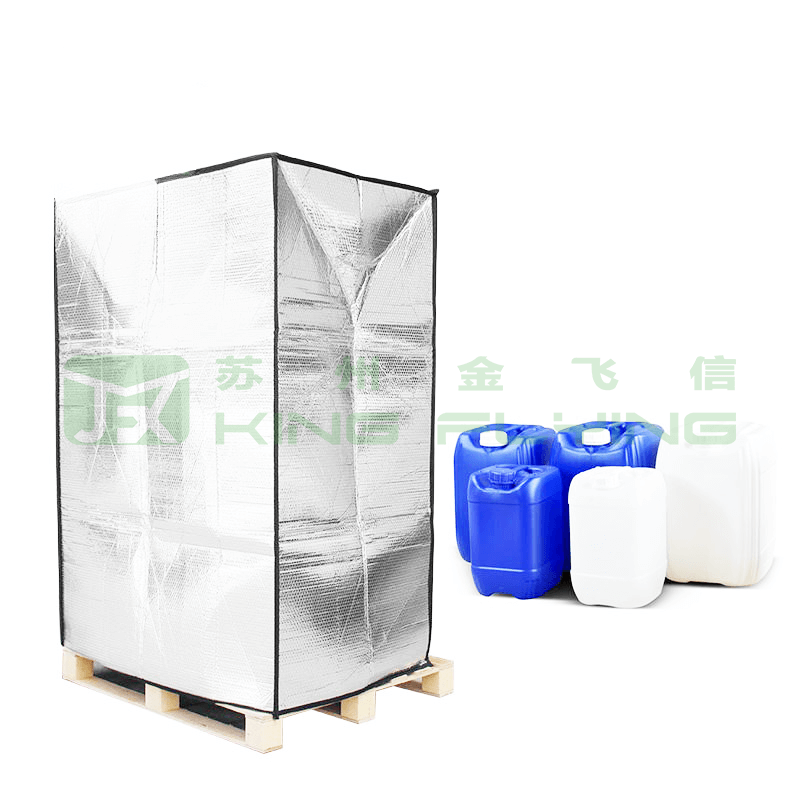 High-Performance Reusable Waterproof Tear-Resistant Thermal Pallet Cover For Logistics Protection