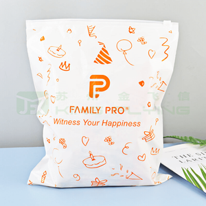 Recycled Clothing Packaging Plastic Resealable Zip Lock Bag