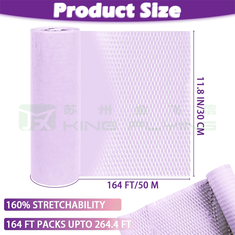 Eco-Friendly Honeycomb Wrapping Paper Roll For All Packaging Needs