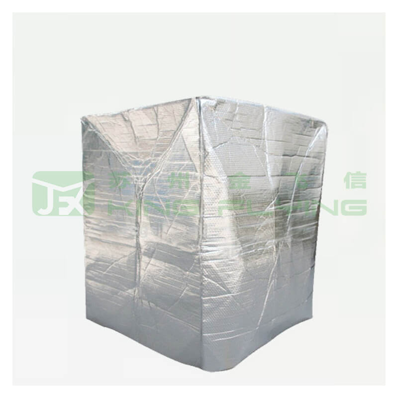 Lightweight And Effective Aluminum Bubble Thermal Pallet Packaging Cover