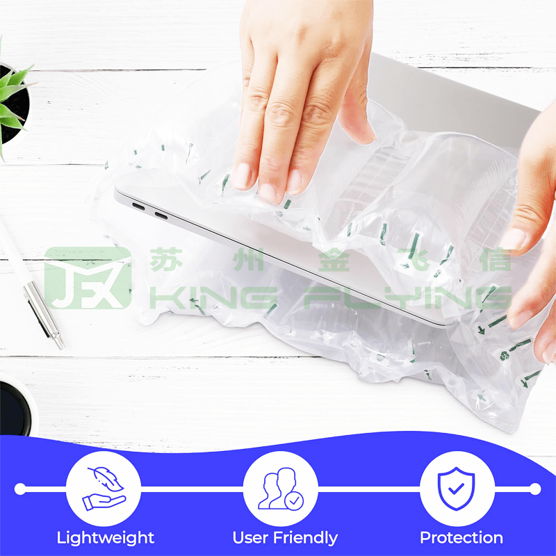 Hot Sell Custom Shockproof Plastic Air Cushion Pillow Protective Bag