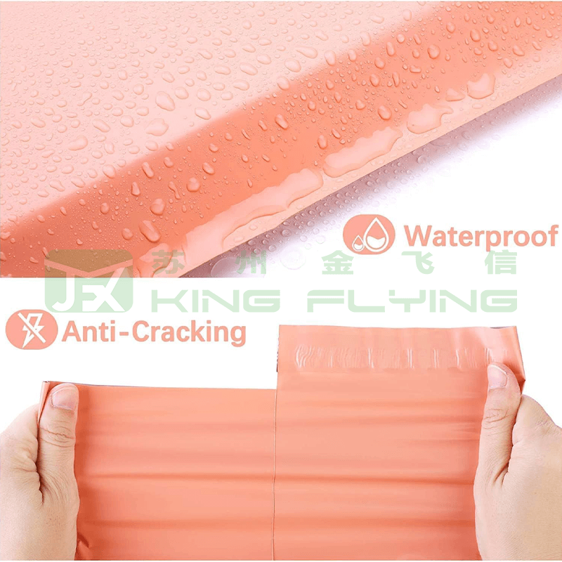 Easy Tearing Strip Waterproof Tamper Proof Plastic Packaging Bag