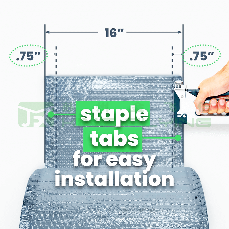 Heat Roof Building Acoustic Insulated Aluminium Foil Bubble Insulation Material