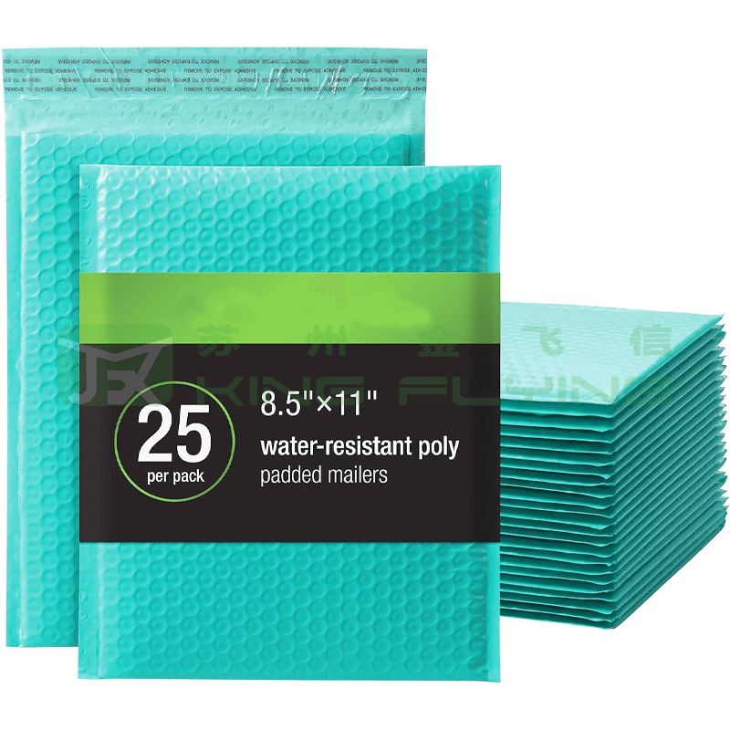 Customized Poly Bubble Mailing Bag For Jewelry Courier Delivery
