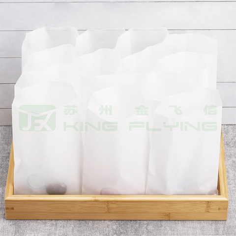 Eco-Friendly Biodegradable Waterproof Recyclable Clothing Packaging Glassine Bag
