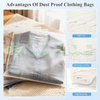 High Quality Custom Plastic Ziplock Garment Bag For T-Shirts Packaging