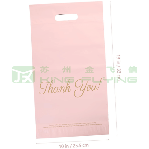 New Design Easy Tearing Strip Waterproof Plastic Packaging Bag