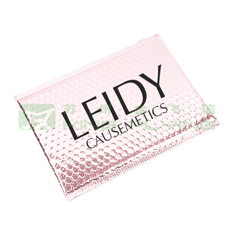 China Price Custom Shopping Biodegradable Metallic Bubble Bag For Packaging