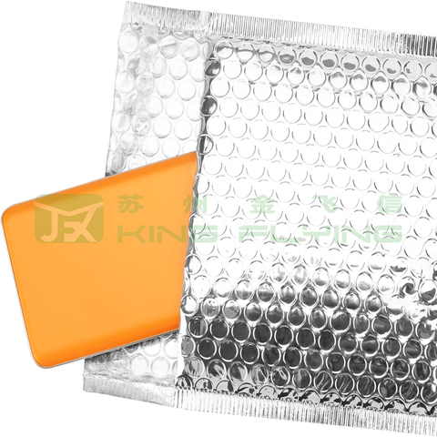 Custom Printed Various Color Foil Metallic Bubble Aluminum Express Bag