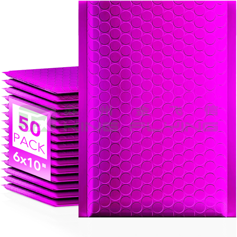 Gorgeous Metallic Bubble Mailers Waterproof Aluminum Film Padded Packaging Envelope