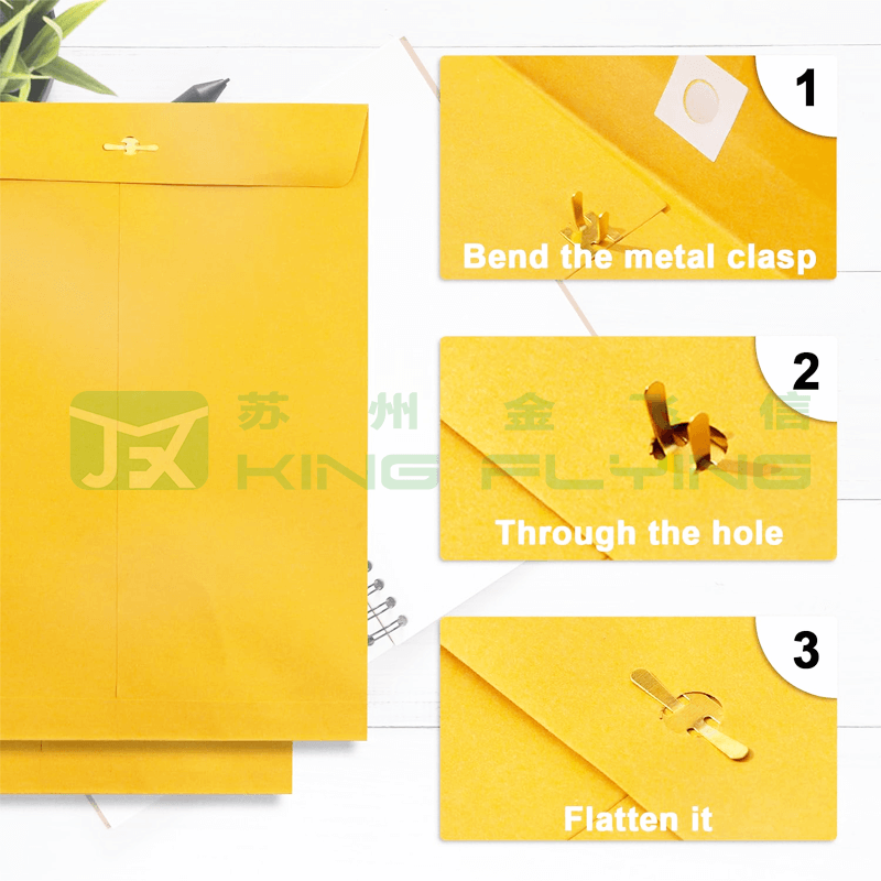 Eco Friendly Compostable Kraft Paper Shopping Courier Packaging Bag