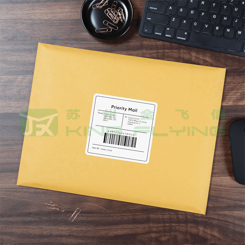 Custom Board Document Packaging Mailers Kraft Rigid Cardboard Bag
