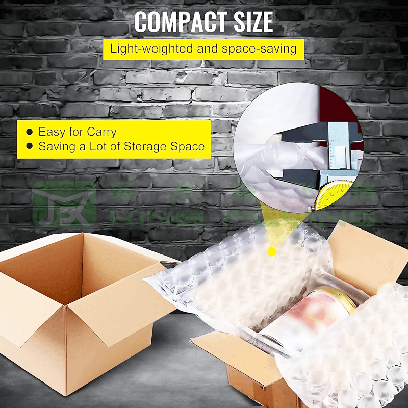 Air Cushion Plastic Wrap Packaging Bubble Roll Film