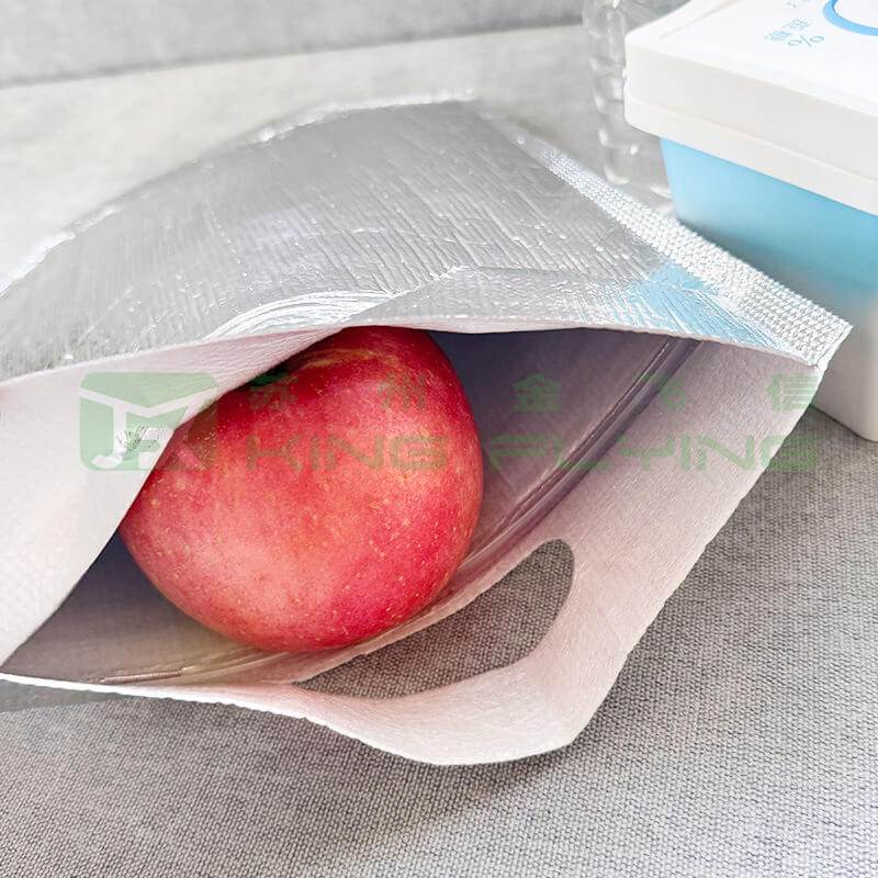 Aluminum Foil Cooler Thermal Food Packaging Bag For Seafood Shipping