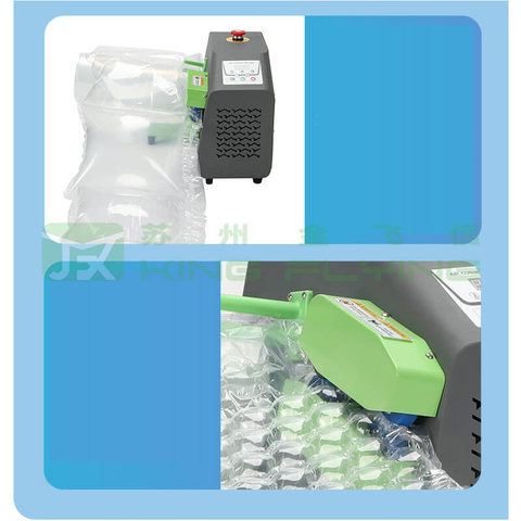 Air Cushion Film Winding Rack Coiling Table Machine