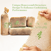 Eco-Friendly Honeycomb Packing Paper Sleeve Roll For Glassware Cushioning