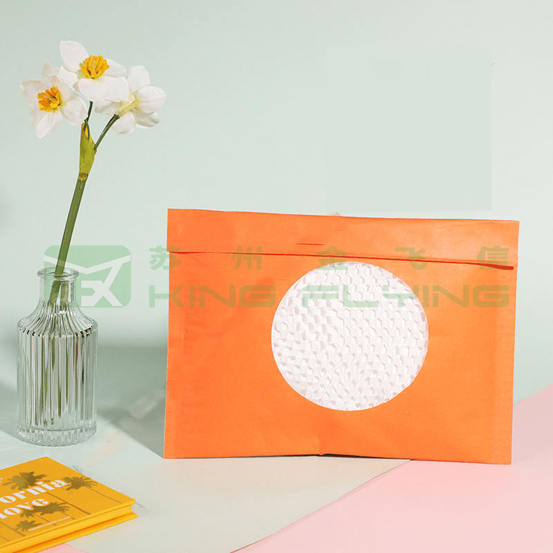 Biodegradable Sustainable Clothing Shipping Packaging Honeycomb Kraft Paper Bag