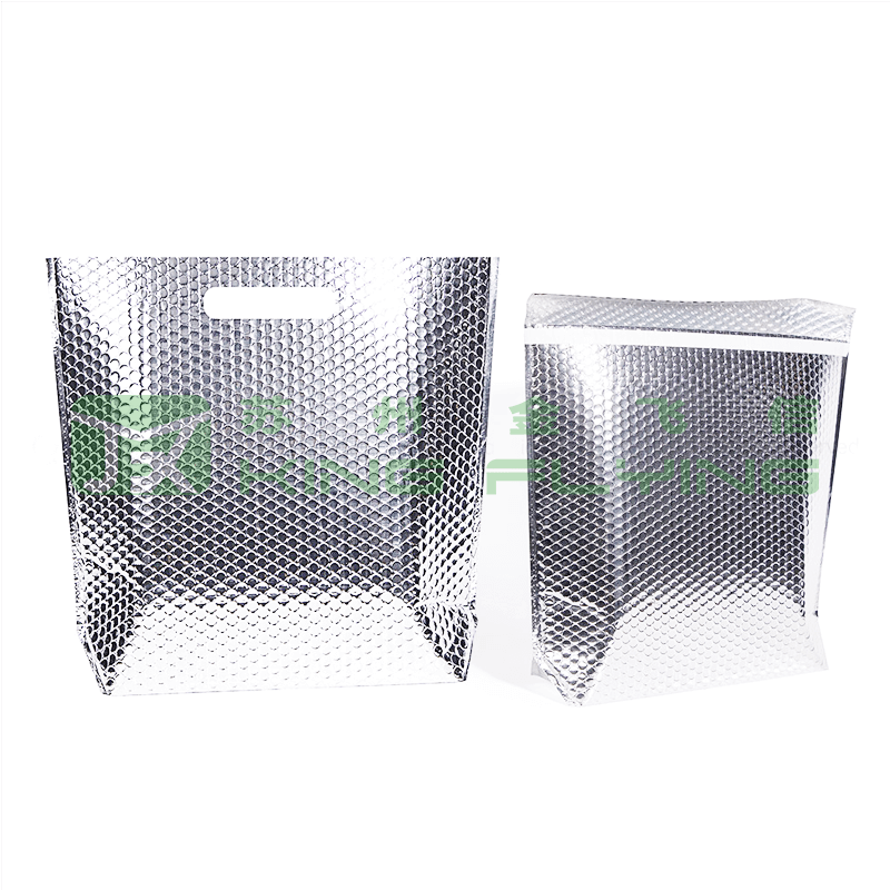Custom Insulated Box Liner Aluminum Foil Leaking-proof Self-seal Thermal Bag