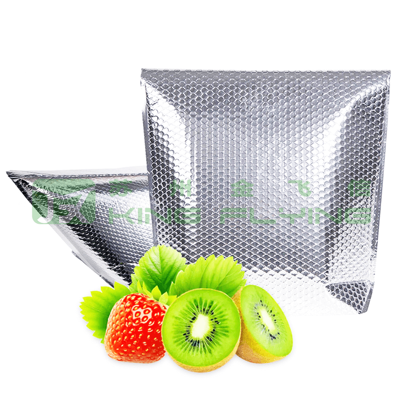 Aluminum Foil Bubble Thermal Insulated Cold Fresh Packaging Bag