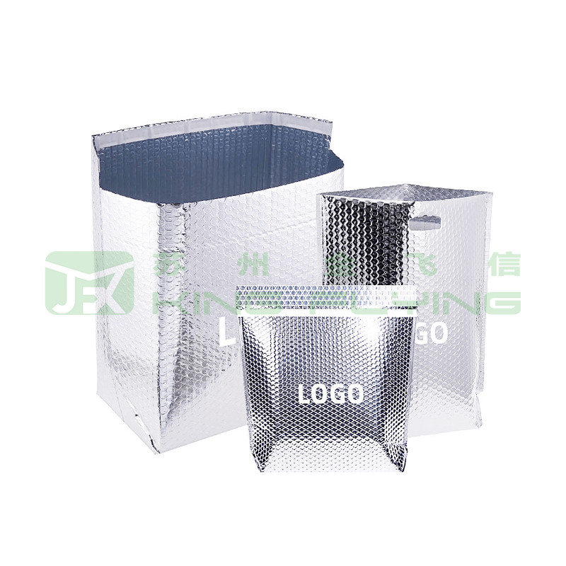 Aluminum Lightweight Reflective Bubble Cooler Bag With Enhanced Insulation