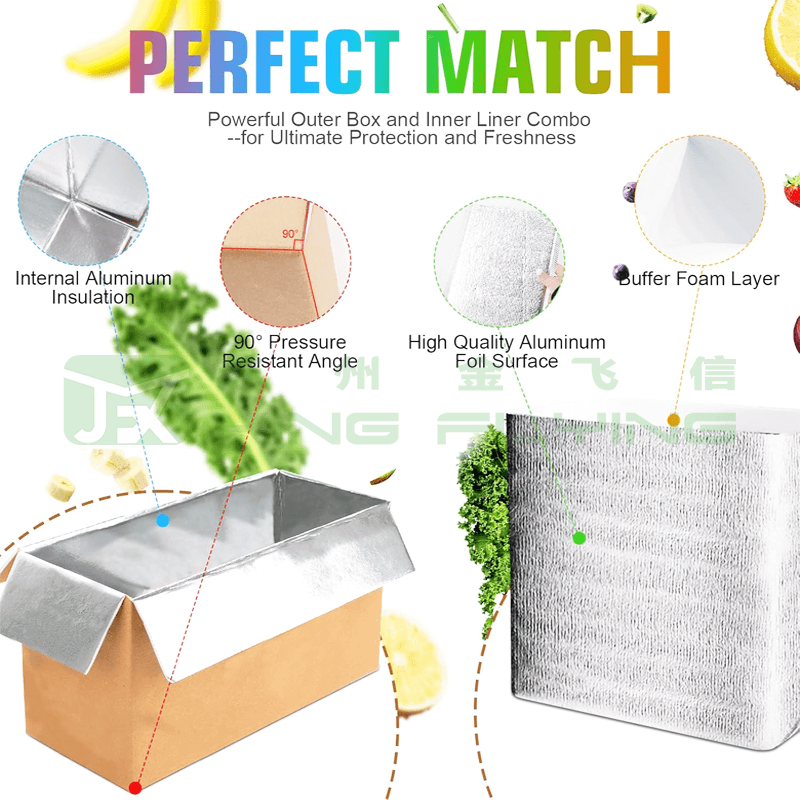 Takeaway Fresh Fruit Barbecue Cold And Hot Packaging Bag