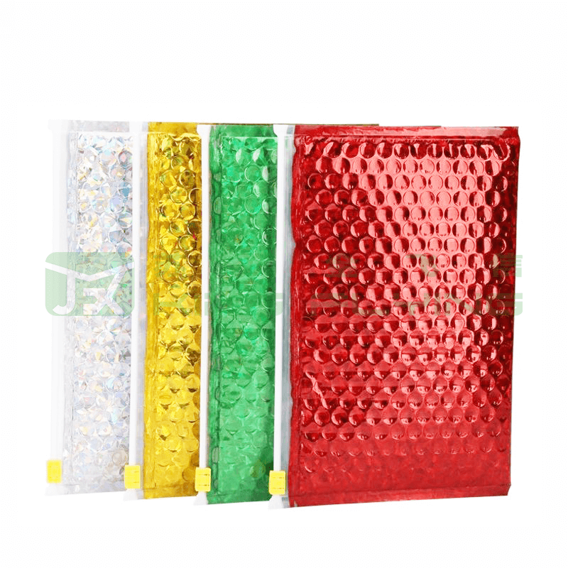 Wholesale Custom Printed Colored Metallic Bubble Mailing Bag