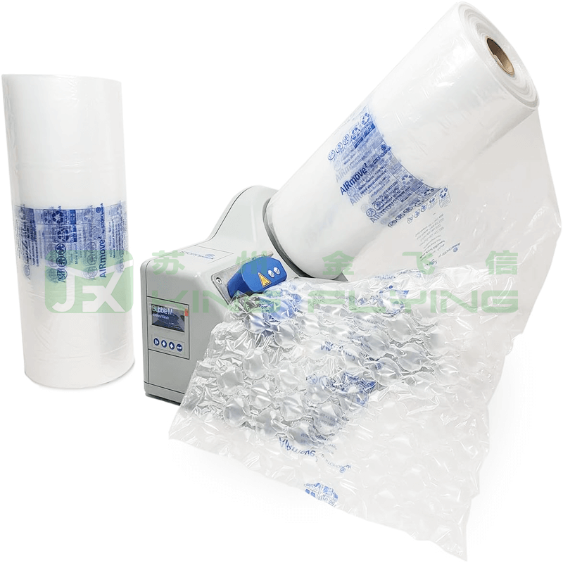 High Quality PA PE Transparent Cushion Inflatable Air Bubble Film