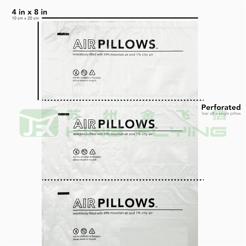 Customized Inflatable Air Pillow Packaging Bag For Perfume Cosmetics