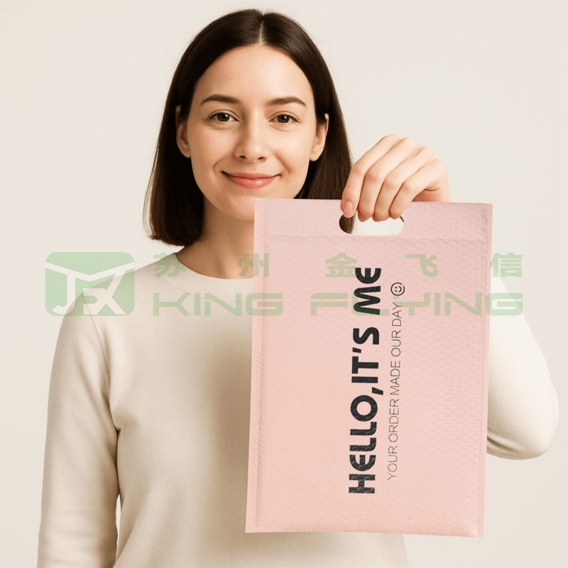 Wholesale Padded Plastic Custom Printed Matte Bubble Packaging Mailer