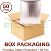 Custom Printed Colored Aluminum Foil Metallic Bubble Mailing Packaging Bag