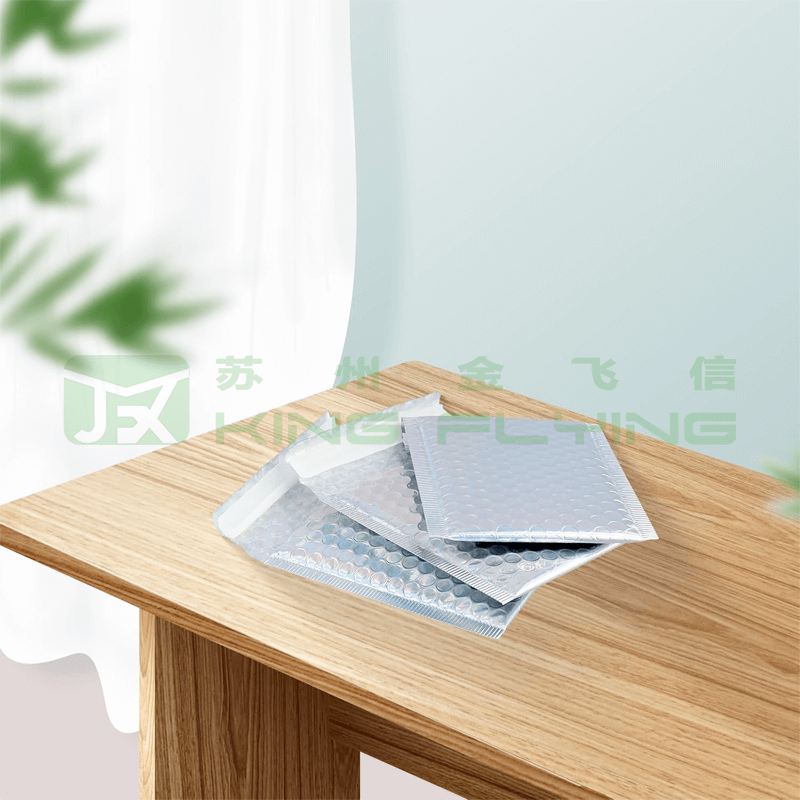 Wholesale Customized Printed Metallic Bubble Packaging Mailing Bag