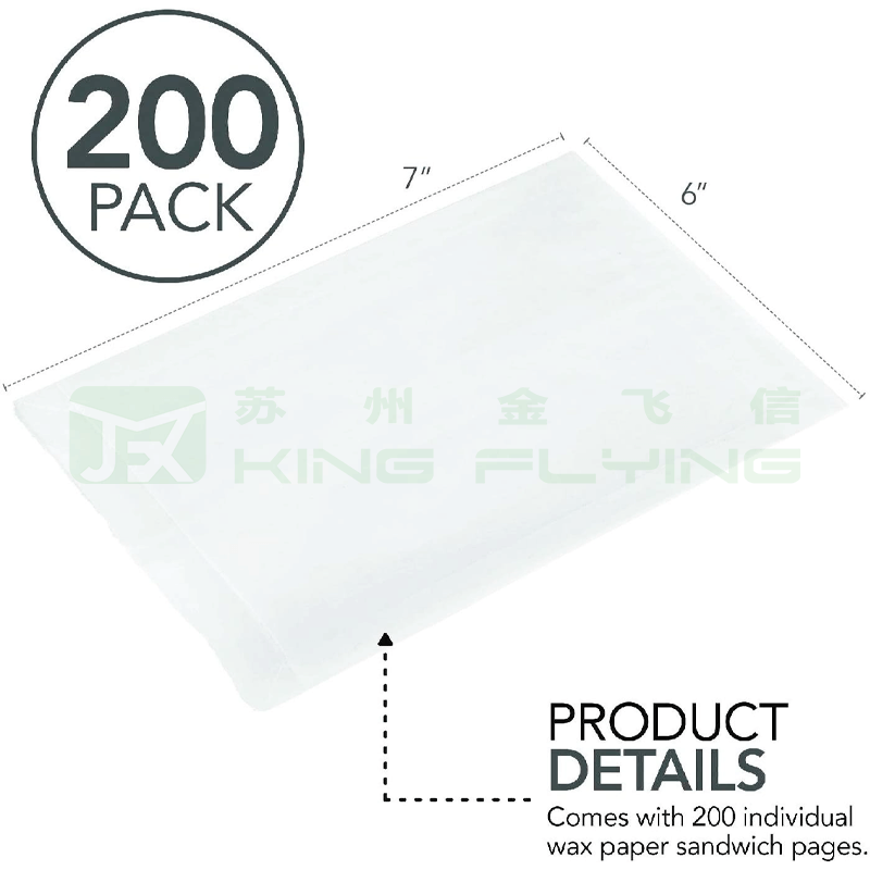 Factory Sale Eco-Friendly Durable Waterproof Custom Clothing Packaging Glassine Bag