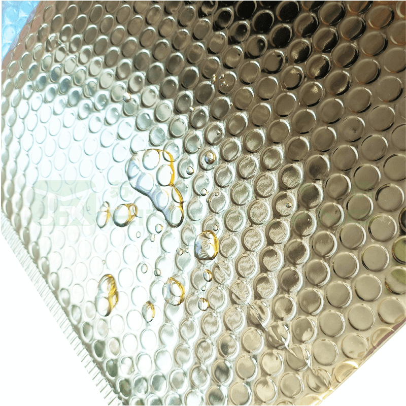 Aluminum Film Shockproof Metallic Bubble Express Mailing Bag