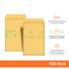 Custom Printed Compostable Kraft Paper Wholesale Clothes Packaging Envelope