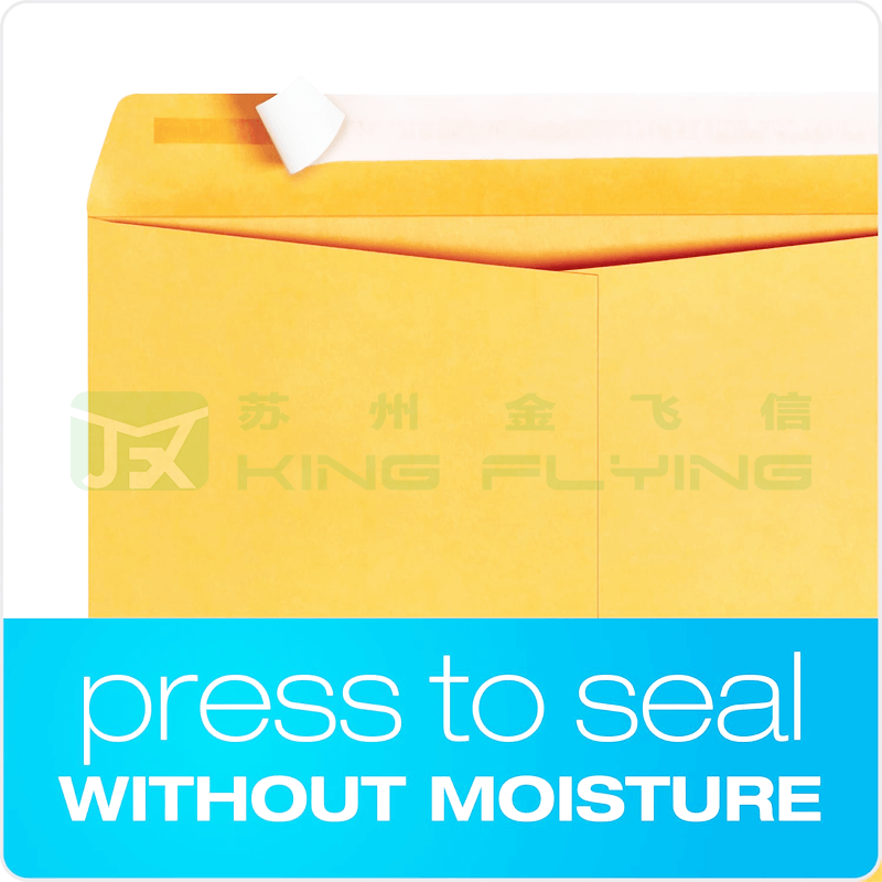 Custom Printed Clothing Packaging Kraft Paper Cardboard Envelope