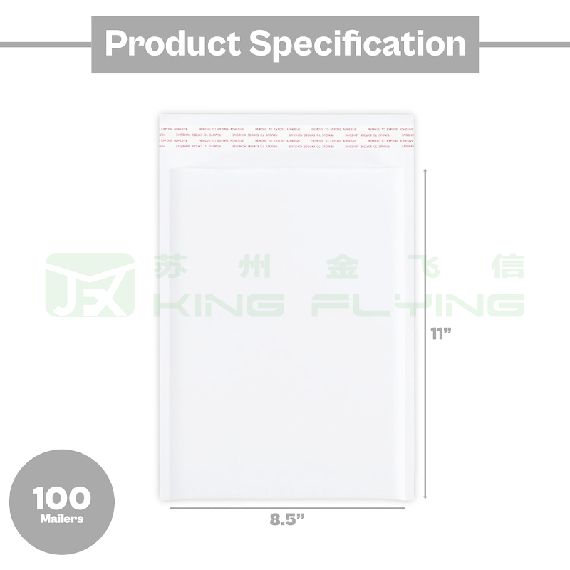 Factory Customized Logo Shock Resistant Self-Adhesive Kraft Paper Bubble Mailer