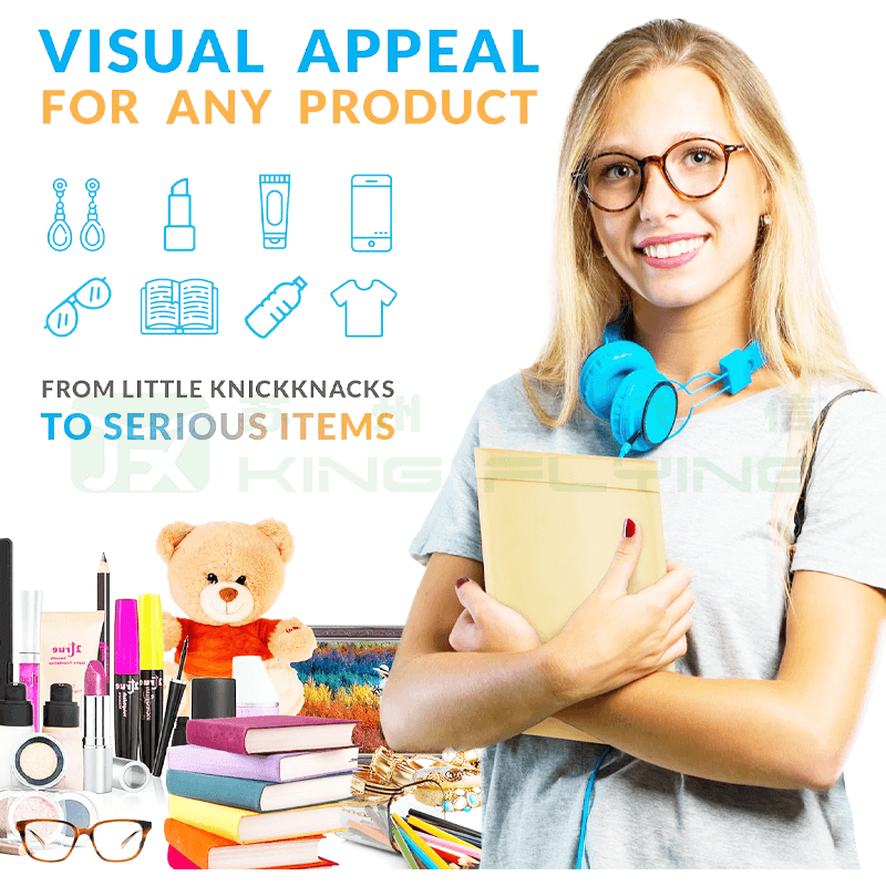 Wholesale Book Packaging Printing Kraft Paper Bubble Mailer