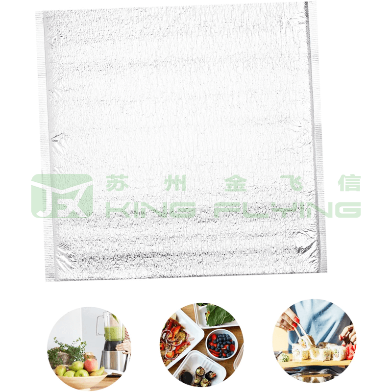 Aluminum Film Pearl Cotton Takeaway Insulation Refrigerated Cooler Bag